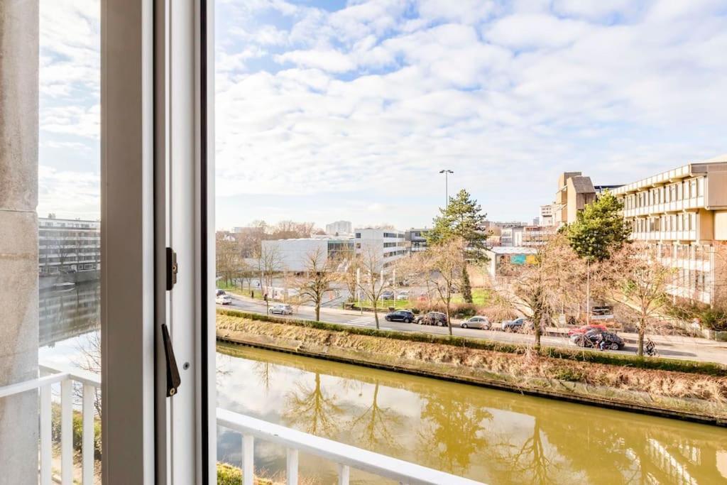 Luxury Leie View Apartment Ghent Exterior photo
